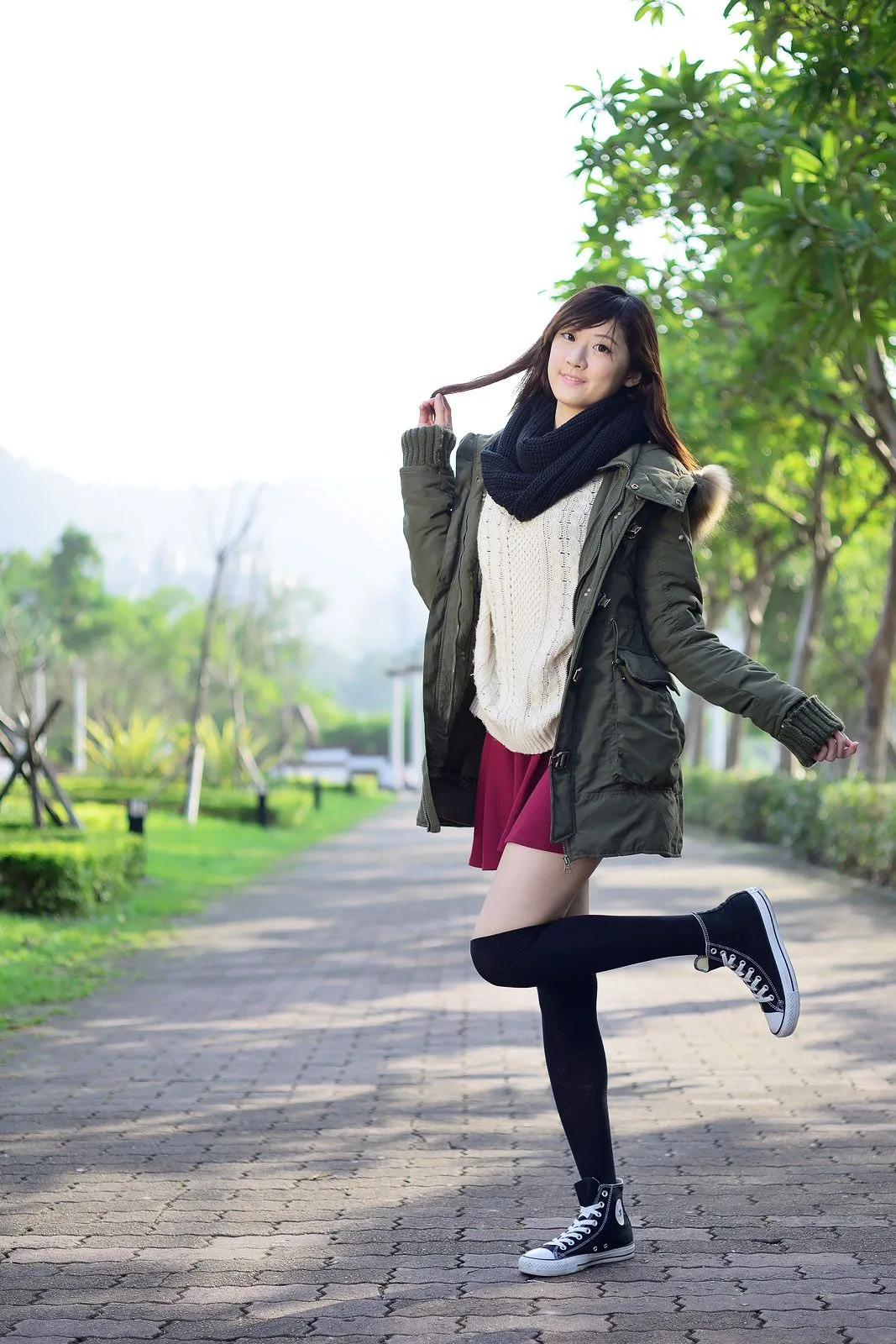 [Phiên bản đặc biệt của Beautyleg] Queena - Bộ ảnh ngoài trời trong sáng và ngây thơ dành cho các cô gái trẻ - 10