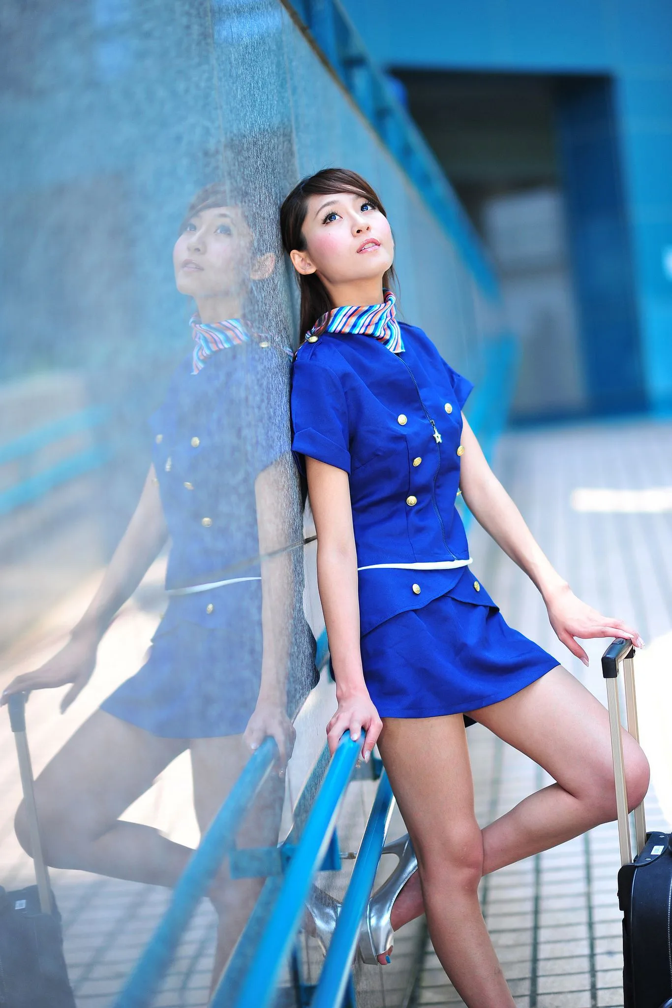 [Tập đặc biệt của Beautyleg] Winnie Xiaoxue - Chụp ảnh với váy đồng phục học sinh - 33